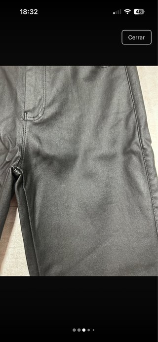 Pantalón legging negro talla S