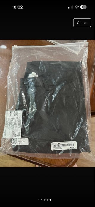 Pantalón legging negro talla S
