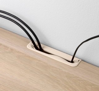 Mueble TV BESTÂ Ikea, efecto roble