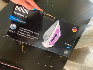 Plancha Braun TexStyle 3 Vapor