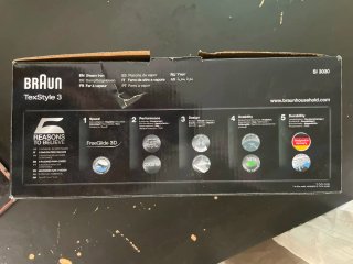 Plancha Braun TexStyle 3 Vapor