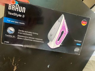 Plancha Braun TexStyle 3 Vapor