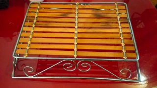 Bandejas de madera y metal