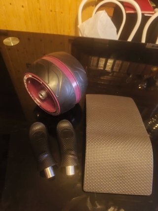 Rueda Abdominal con Rodilleras y Esterilla