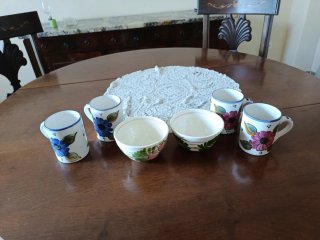 Cuencos y tazas vintage, antiguas