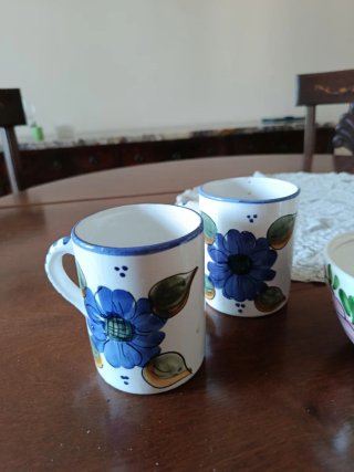 Cuencos y tazas vintage, antiguas