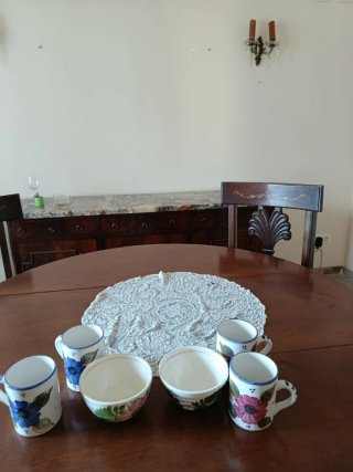 Cuencos y tazas vintage, antiguas