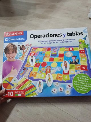 Juego Clementoni Operaciones y Tablas 6-10 años