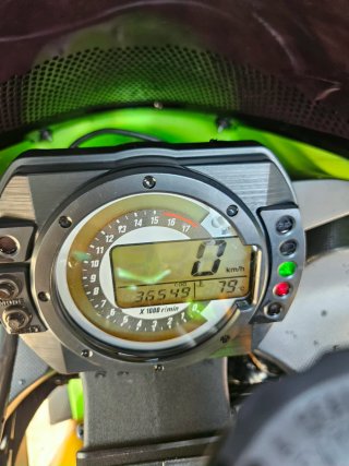 Kawasaki Ninja ZX636R 2006 Verde