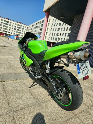Kawasaki Ninja ZX636R 2006 Verde