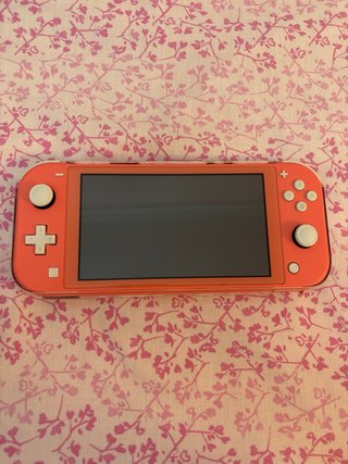 Nintendo Switch Lite Rosa Coral + Funda y Cargador