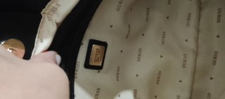 Borsa Guess est 1981 Nera Oro