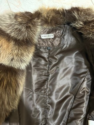 Cappotto lungo Marina Rinaldi marrone