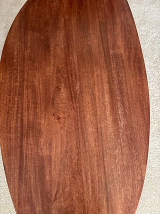 Mesa de centro Zara Home madera maciza
