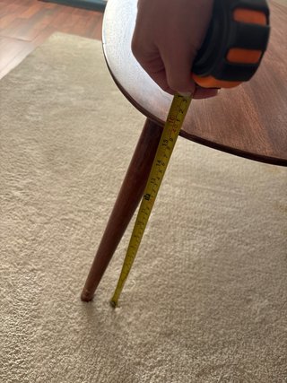 Mesa de centro Zara Home madera maciza