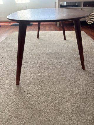 Mesa de centro Zara Home madera maciza