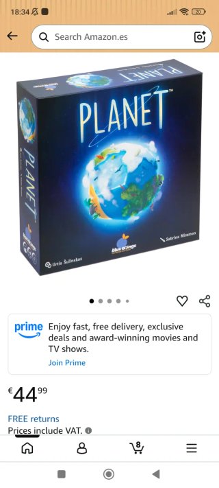Oferta❤️Juego de mesa Planet
