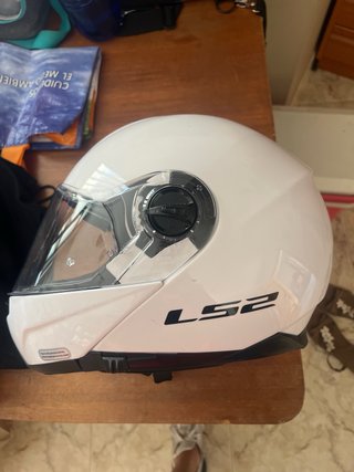 Casco Moto LS2 Strobe Blanco