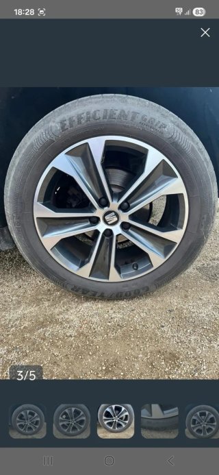 Llantas 17 pulgadas Seat Ateca.Abstenerse ofertas