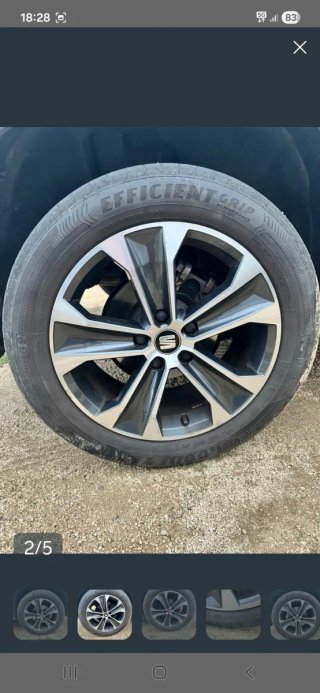 Llantas 17 pulgadas Seat Ateca.Abstenerse ofertas