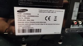 Televisión Samsung LE23R86BD para piezas