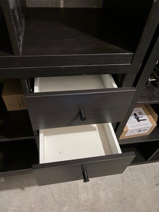 Pack 2 Estanterías IKEA KALLAX + Cajones