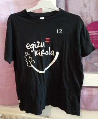Camisetas manga corta niño talla 10/12