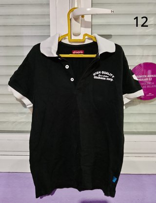 Camisetas manga corta niño talla 10/12
