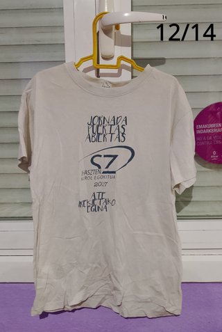 Camisetas manga corta niño talla 10/12
