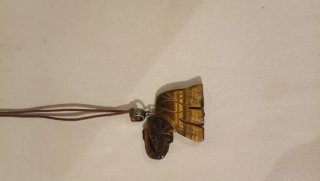 Colgante Elefante Piedra Ojo de Tigre