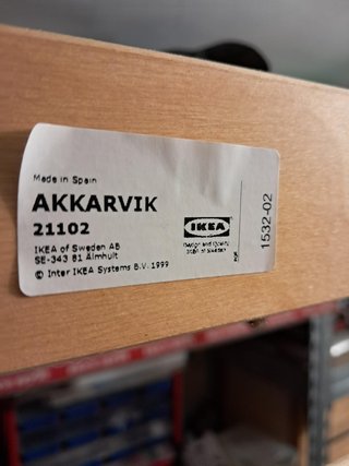 Somier Ikea Akkarvik 160cm