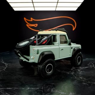 Hot Wheels Elite 64 Land Rover Defender 90 Pickup