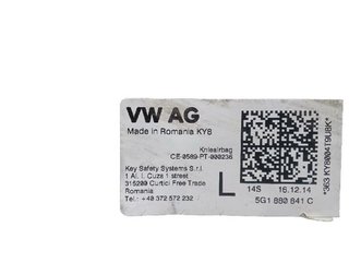 2315843 airbag 0589pt000236 volkswagen golf 1598