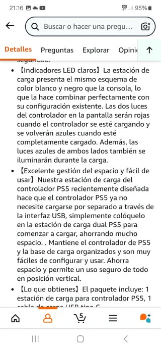 Estación de Carga PS5 DualSense nuevo precintado