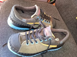 Zapatillas Camper Marrones y Azules