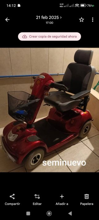 Moto Eléctrica para Discapacitados
