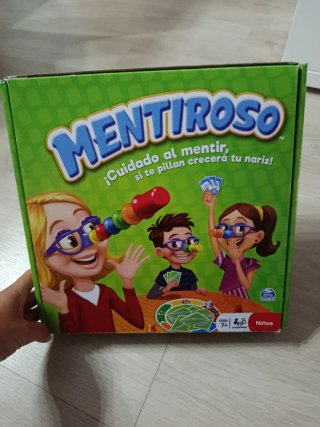 Juego de mesa Mentiroso para niños