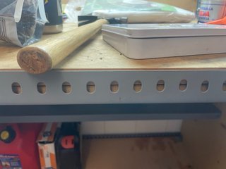 Mesa de trabajo robusta