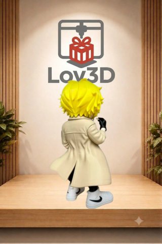 Figura Sanji One Piece 32cm 3D