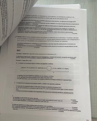Preguntas biologia selectividad/pau recopiladas