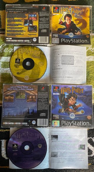 Harry Potter 2 Giochi PS1 CIB ITA