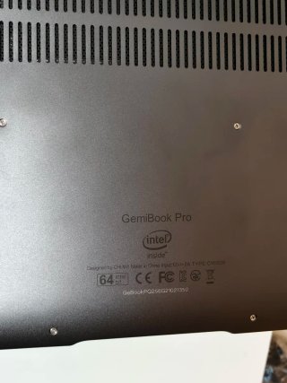 Ordenador Portátil GemiBook Pro Intel 12GB 256GB
