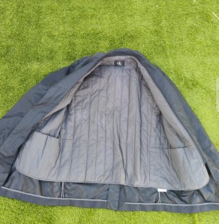 Gabardina Calvin Klein azul Marino nueva