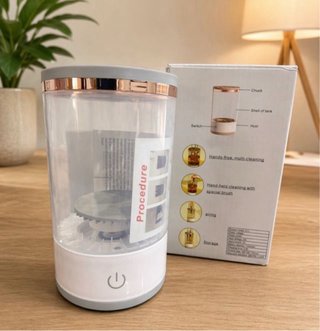 Limpiador de brochas de maquillaje automático