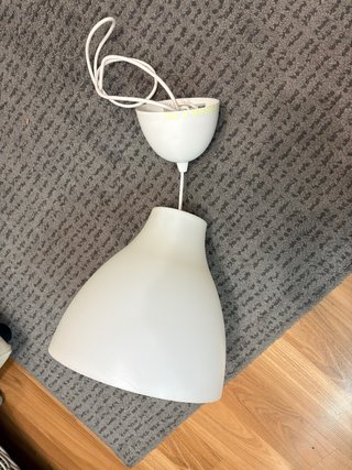 Lámpara Techo IKEA Melodi Blanca