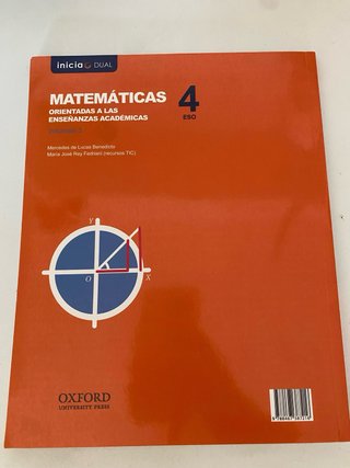 Matemáticas orientadas 4 ESO