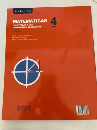 Matemáticas orientadas 4 ESO
