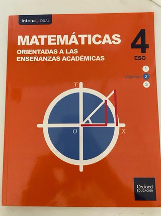 Matemáticas orientadas 4 ESO