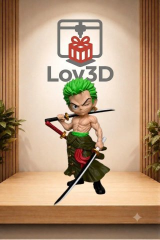 Figura Zoro 32cm One Piece
