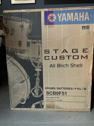 Batería Yamaha Stage Custom Birch